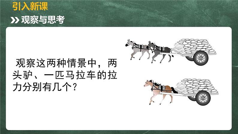 北师大版物理八年级下册 7.4、同一直线上二力的合成 教学课件03