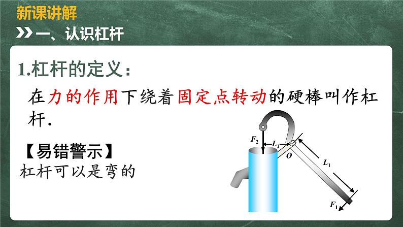 北师大版物理八年级下册 9.1、杠杆 教学课件04