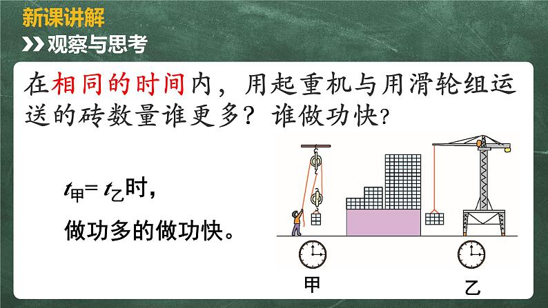 北师大版物理八年级下册 9.4、功率 教学课件第4页