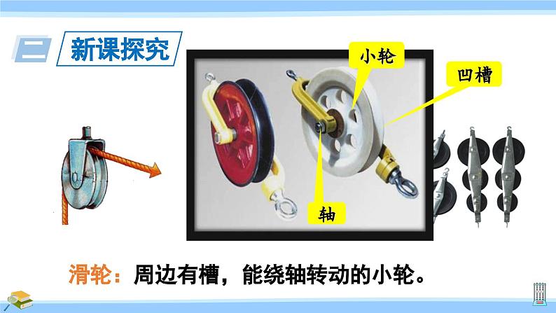 沪科版八年级物理下册课件 第十章 第二节 第一课时 定滑轮和动滑轮第3页