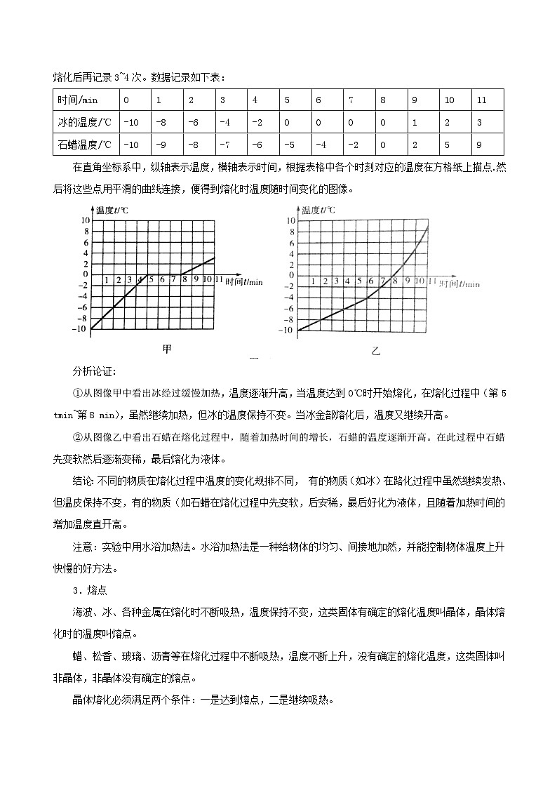 八年级物理上册3.2熔化和凝固习题含解析新版新人教版第2页