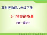 6.1物體的質(zhì)量（第一課時(shí)）-2023－2024學(xué)年蘇科版八年級(jí)物理下冊(cè)課件PPT