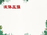 教科版物理八年级下册 9.2 液体压强课件