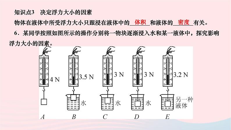 2024八年级物理下册第十章浮力第1节浮力作业课件新版新人教版第7页