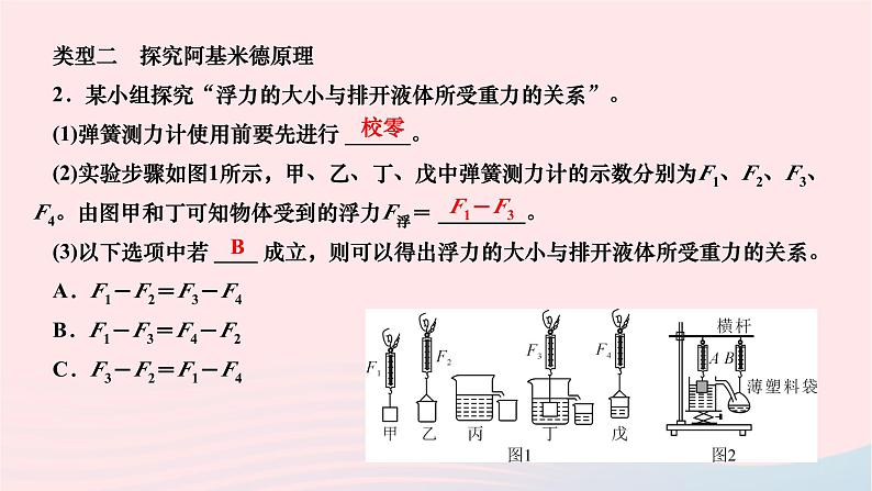 2024八年级物理下册第十章浮力专题五与浮力有关的实验作业课件新版新人教版第6页