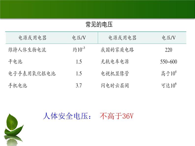 沪粤版物理九年级上册 13.5 怎样认识和测量电压_(1)课件05