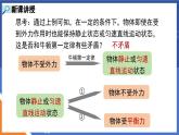 7.3 二力平衡 课件-2023-2024学年度沪科版物理八年级全一册