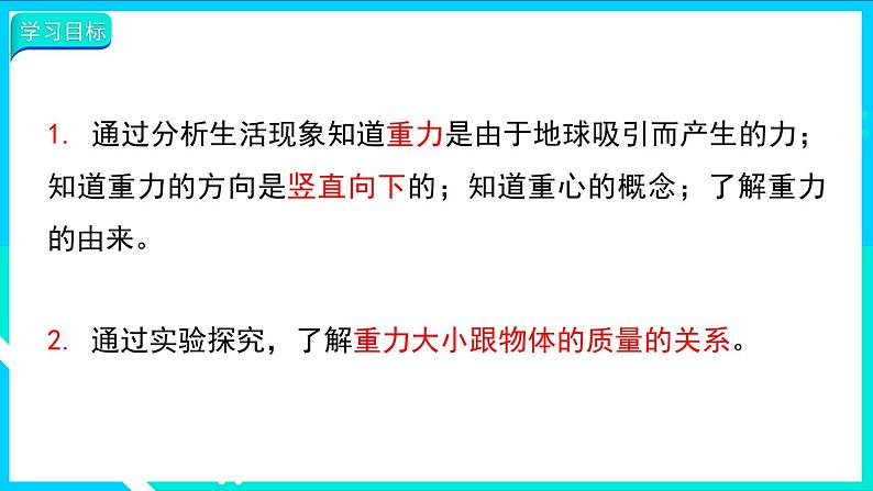 7.3 重力 课件-2023-2024学年人教版八年级物理下册03