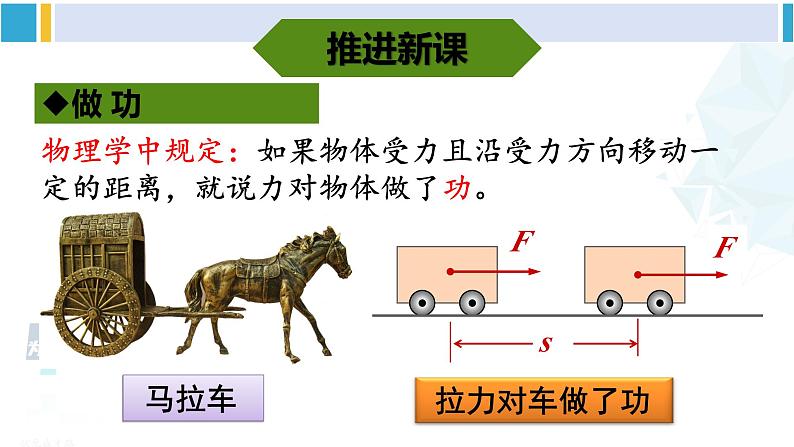 教科版八年级物理下册 第十一章 机械与功 第三节 功 功率（课件）04