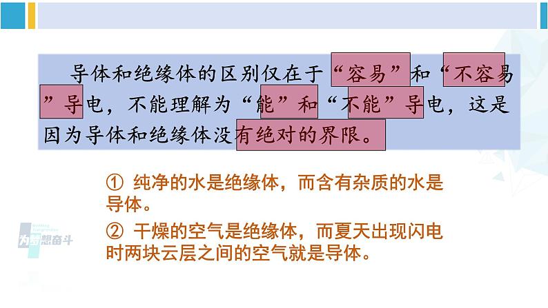 教科版九年级物理全册 第四章 探究电流第一课时 电阻大小的影响因素（课件）05