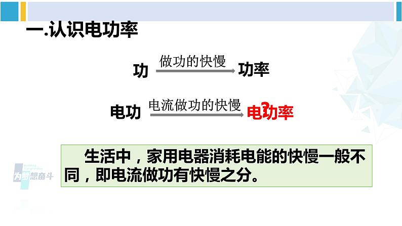 教科版九年级物理全册 第六章 电功率 第二节 电功率（课件）04