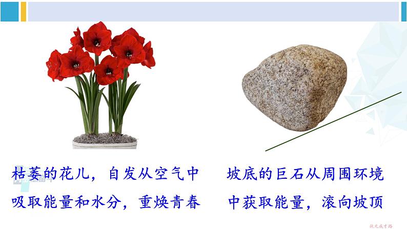 教科版九年级物理全册 第十一章 物理学与能源技术 第二节 能量转化的方向性和效率（课件）05