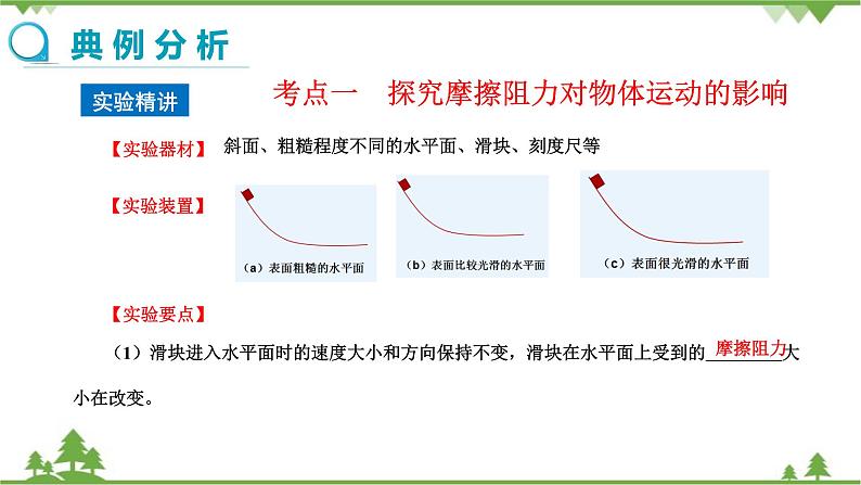 沪科版物理八年级下册 第七章力与运动第一节科学探究：牛顿第一定律第三课时课件03