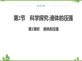 沪科版物理八年级下册 第八章压强第二节科学探究：液体的压强第一课时课件