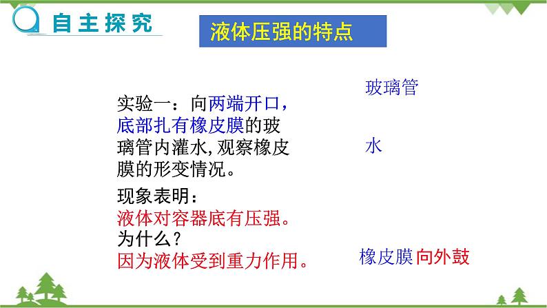 沪科版物理八年级下册 第八章压强第二节科学探究：液体的压强第一课时课件03