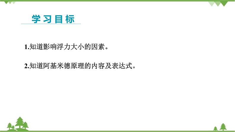 沪科版物理八年级下册 第九章浮力第二节阿基米德原理第一课时课件第2页