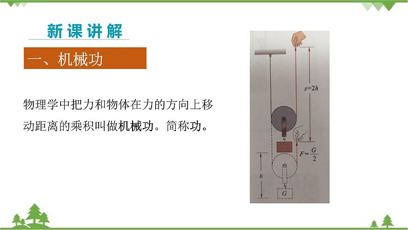 沪科版物理八年级下册 第十章机械与人第三节做功了吗课件05