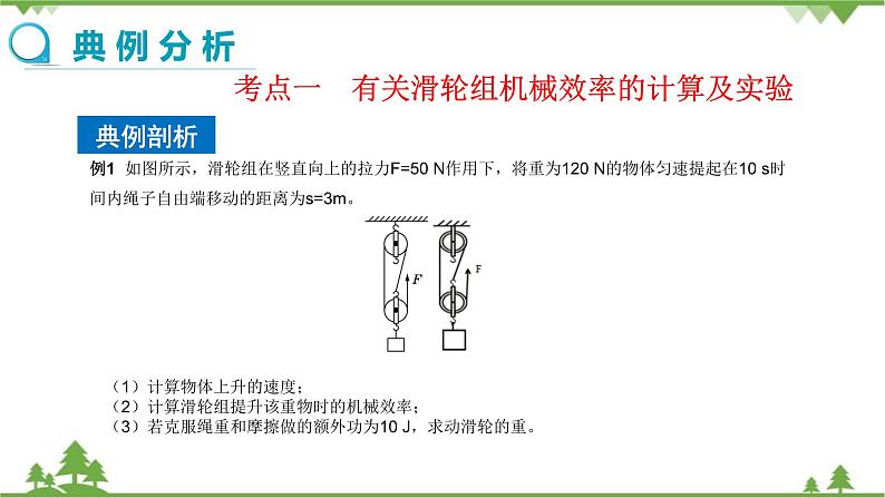 沪科版物理八年级下册 第十章机械与人第五节机械效率第三课时课件03