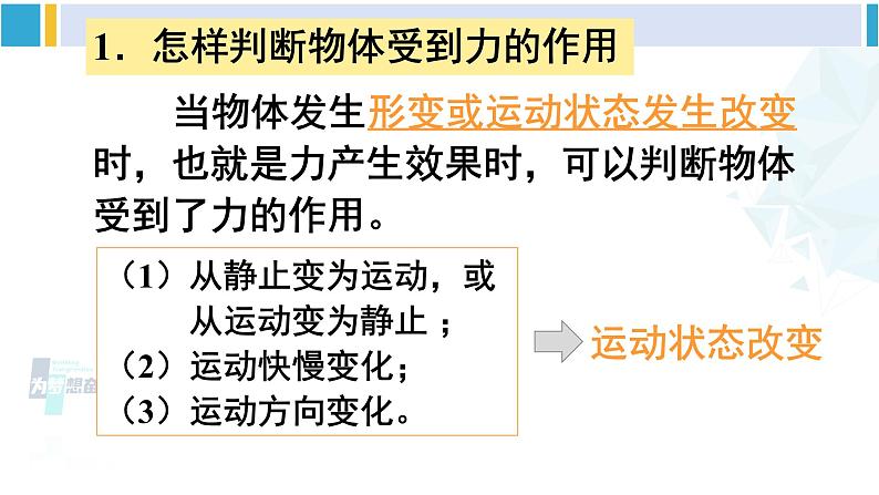 人教版八年级物理下册 第七章 力 本章知识复习与归纳（课件）第4页