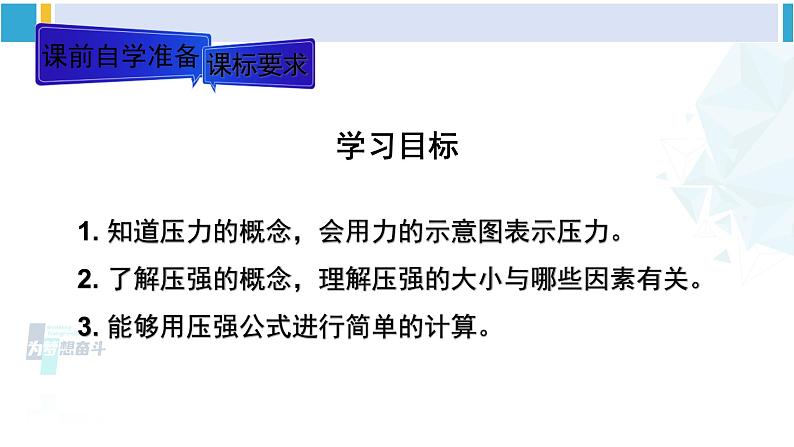 人教版八年级物理下册 第九章 压强 第一课时 压强（课件）02