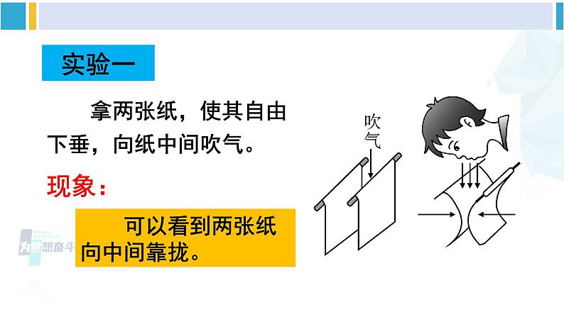 人教版八年级物理下册 第九章 压强 第四节 流体压强与流速的关系（课件）07