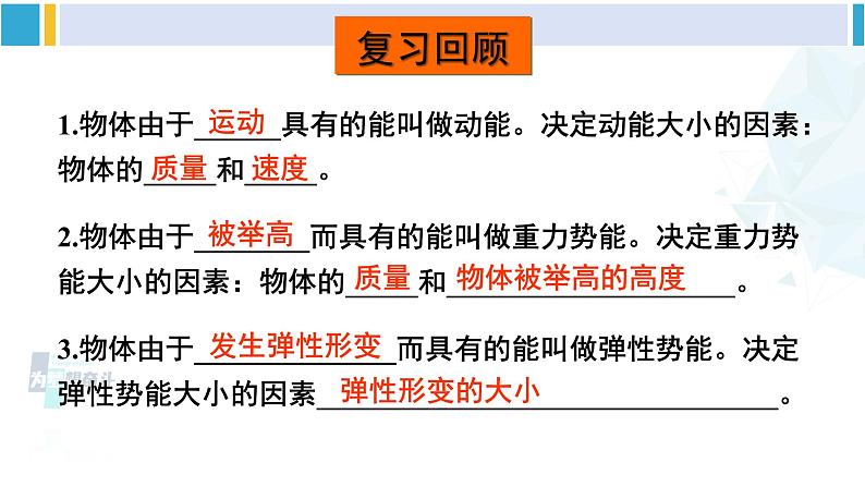 沪科版九年级物理 第十三章 内能与热机 第一节 物体的内能（课件）第2页