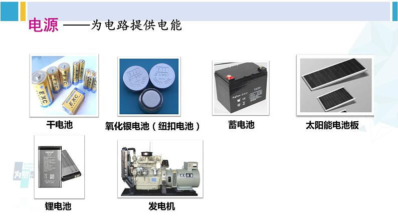 沪科版九年级物理 第十四章 了解电路 第二节 让灯泡发光（课件）第7页