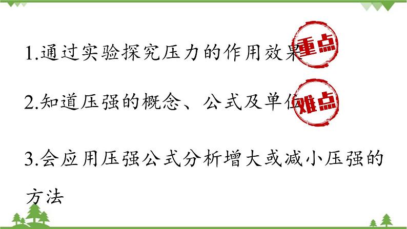 人教版物理八年级下册 第九章第一节压强课件第2页