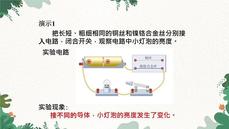 沪科版九年级物理 第十五章 第一节课时1 电阻课件第3页