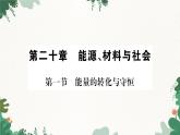 沪科版九年级物理 第二十章 第一节 能量的转化与守恒课件