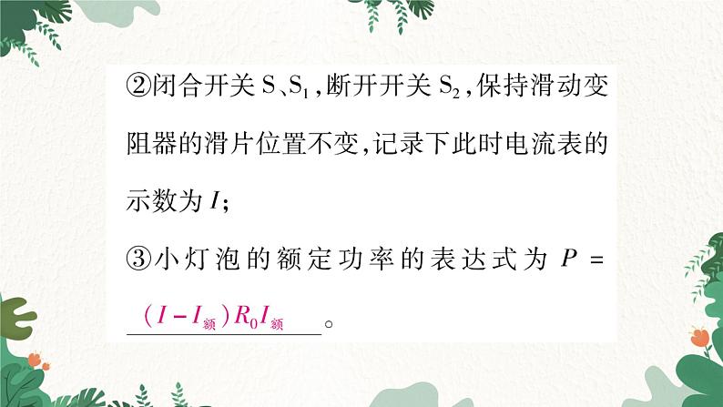 专题十三：特殊方法测电功率第7页
