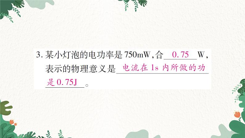 课时1  电功率第5页