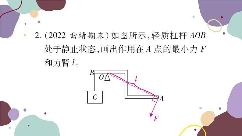 专题五：杠杆及滑轮组的作图第3页