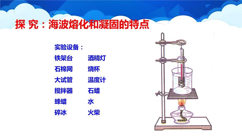 沪粤版物理八年级上册4.3 探究熔化和凝固的特点课件06