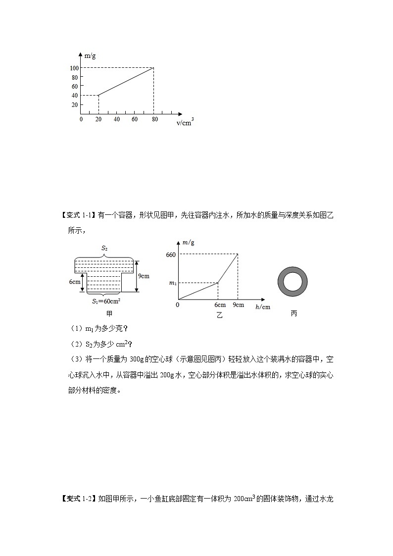 专题02  质量与密度综合计算题训练-2023-2024学年八年级下册物理阶段性专题复习及模拟测试（苏科版）02