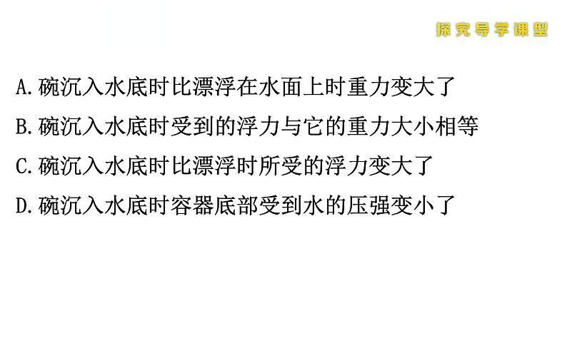 人教版物理八年级下册 综合复习与测试小专题六 课件第3页