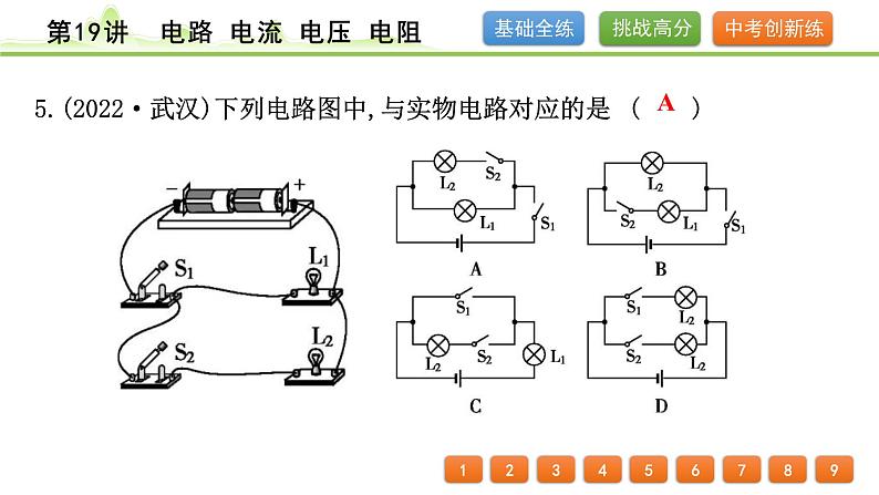 2024年中考物理专题复习课件---第19讲　电路　电流　电压　电阻第6页