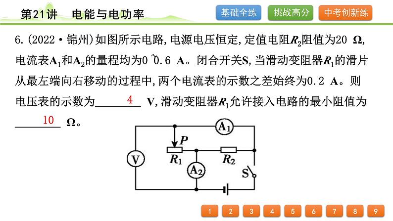 2024年中考物理专题复习课件---第21讲　电能与电功率第7页