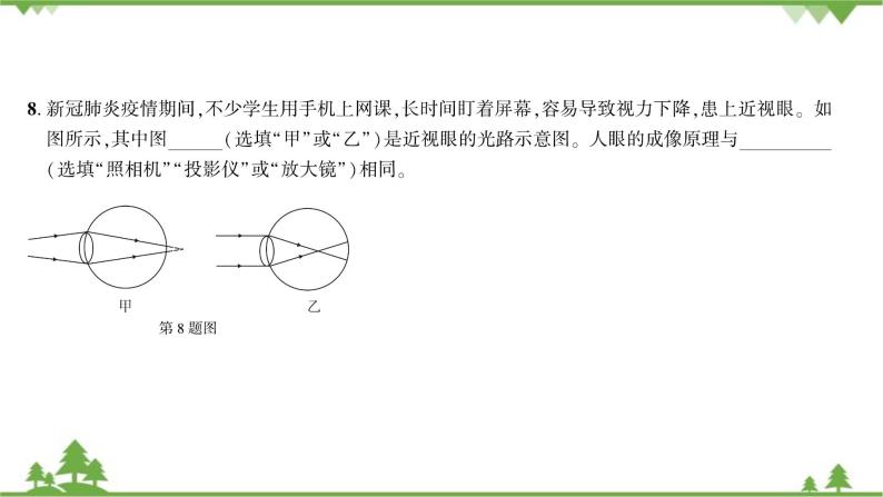 沪粤版物理八年级上册 期中综合测试课件05