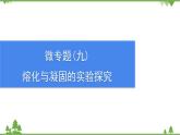 沪粤版物理八年级上册 微专题(九)熔化与凝固的实验探究课件
