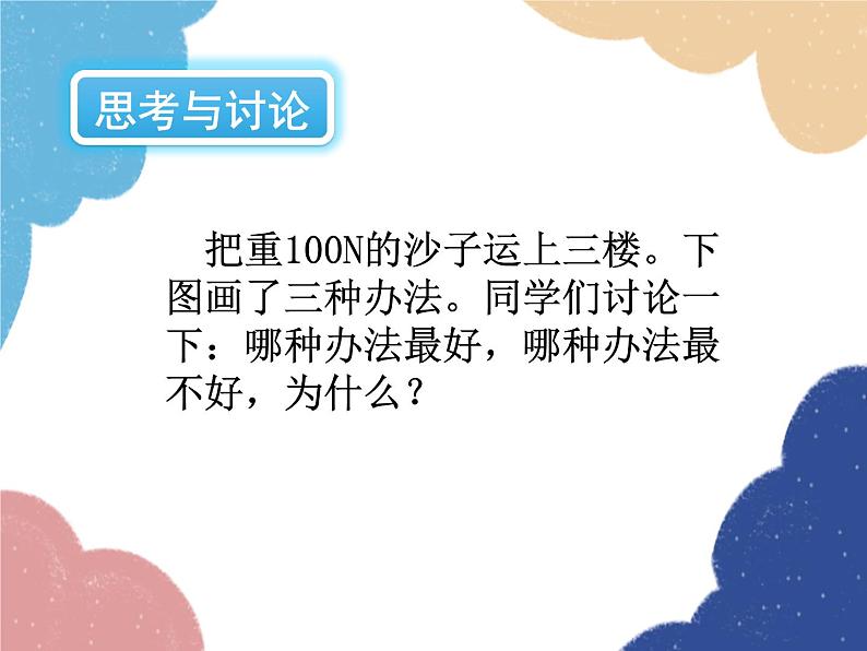 沪科版物理八年级下册 第十章 第五节 机械效率课件02