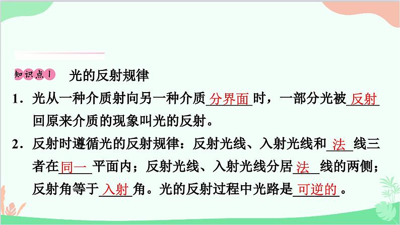 沪粤版物理八年级上册 3.2 探究光的反射规律课件第2页