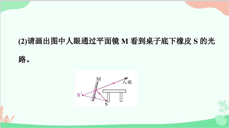 3.3 第2课时　平面镜的应用第7页