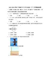 广西南宁市第十八中学2023-2024学年九年级下学期开学考试物理试题