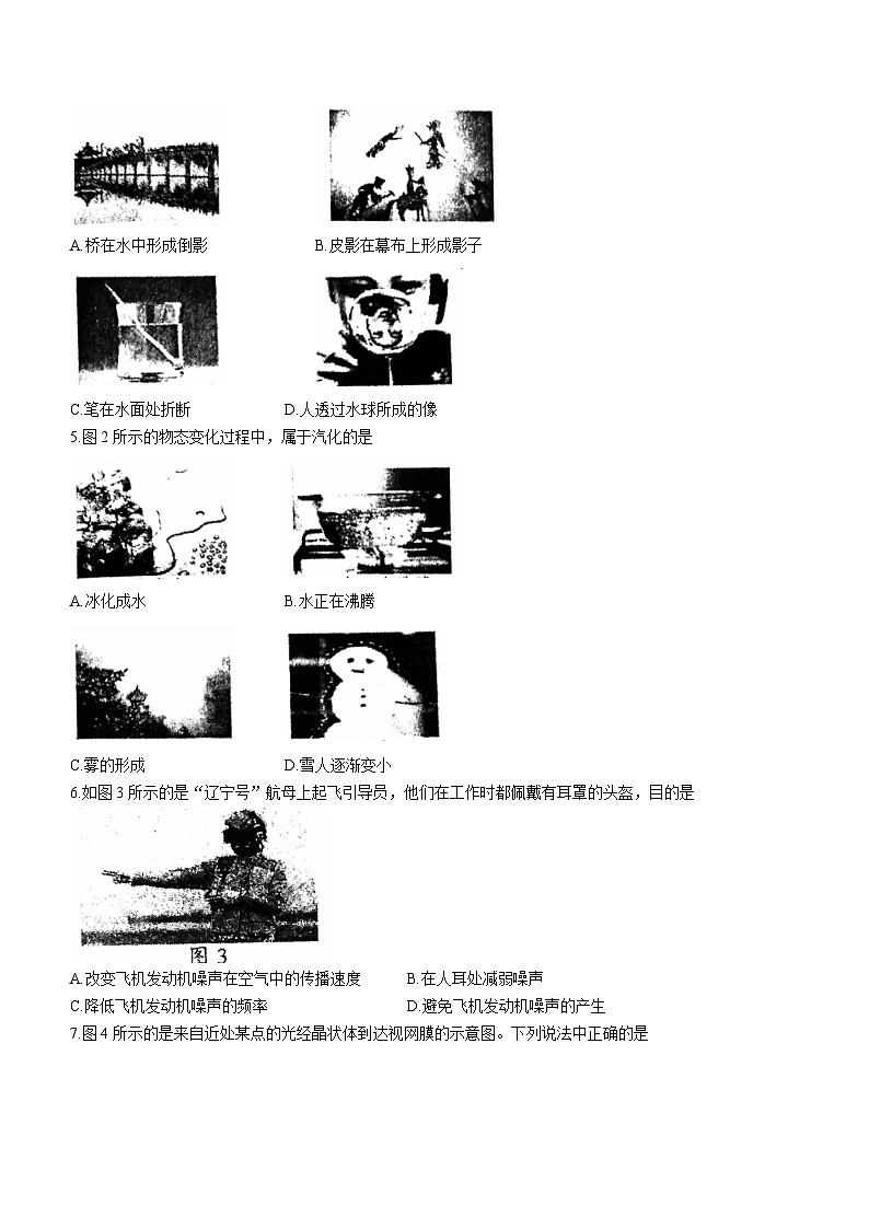 北京市第二中学教育集团2023-2024学年八年级上学期期中物理试题()02