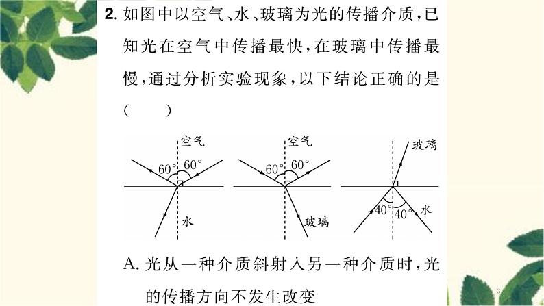 研学专题四 光的折射综合提高第3页