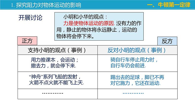 9.2 牛顿第一定律-苏科版八年级物理下册第九章《力与运动》PPT课件08