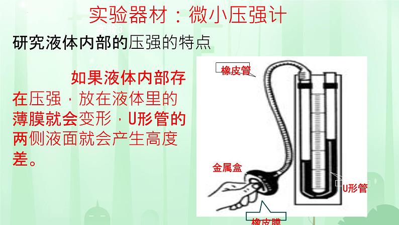 9.2液体的压强课件`--2023-2024学年人教版物理八年级下册第6页