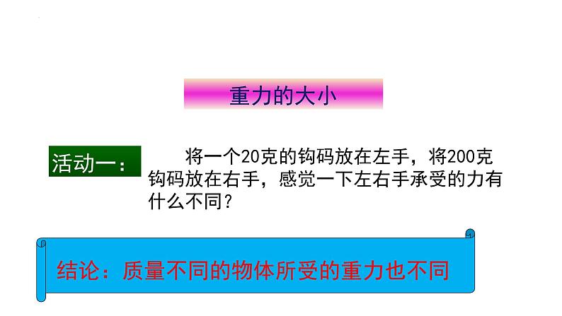 7.3重力课件--2023-2024学年人教版物理八年级下学期 (3)第4页