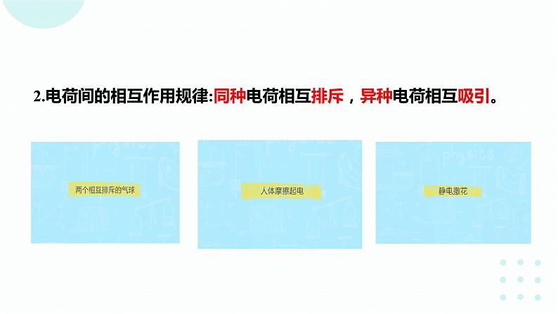 15.1 两种电荷 课件 2023-2024学年人教版物理九年级下册08